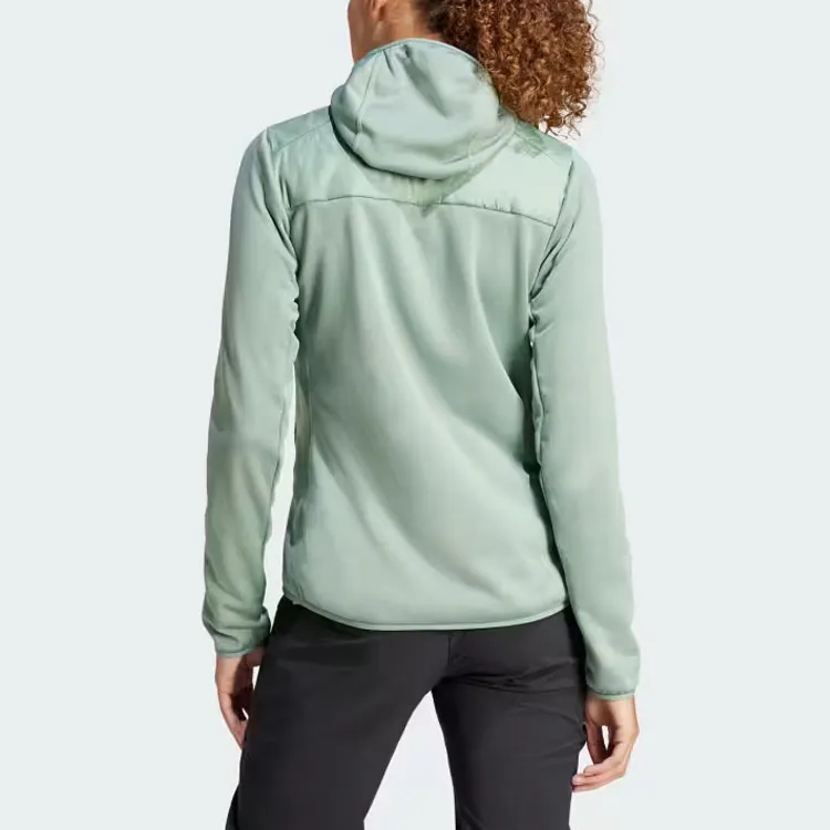 Adidas Terrex Multi Hybrid Insulated Hooded Jacket Jackets & Coats Women's Light Green-2