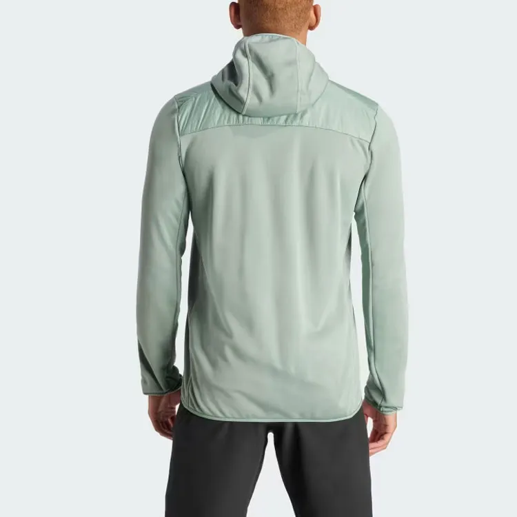 Adidas Terrex Multi Hybrid Insulated Hooded Jacket Jackets & Coats Men's Light Green-2
