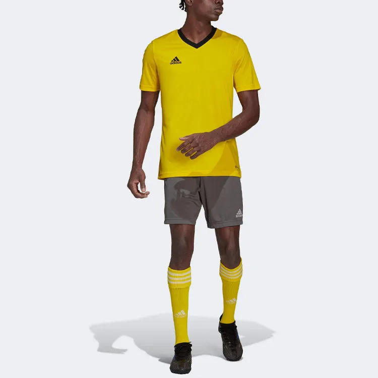 Adidas Entrada 22 T Shirt Men's Yellow-5