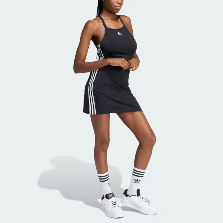 Adidas 3 stripe Jersey Minidress-2