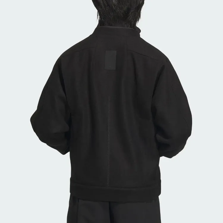 Adidas Wuji Series Wuji Melton Jacket Jackets Coats Men's Black-2