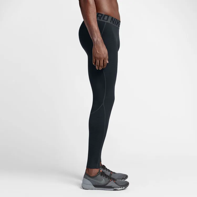 Nike Pro Warm Athletic Trousers Men's Black-5