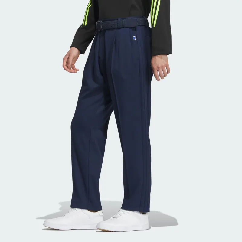 Adidas x CLUBHAUS Track Pants Knitted Sports Pants Men's College Navy-1