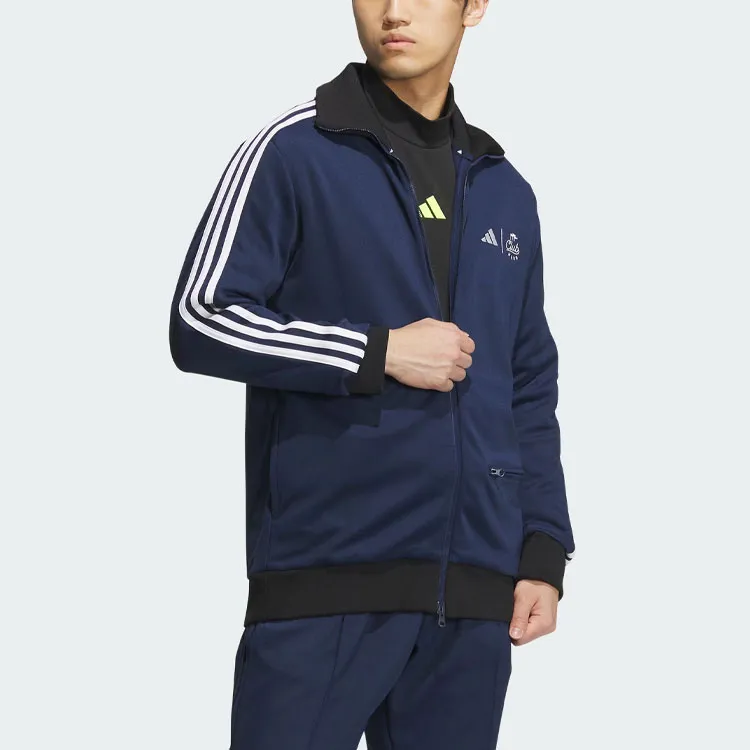 Adidas CLUBHAUS Collaboration Track Jacket Jackets Coats Men's College Navy-3