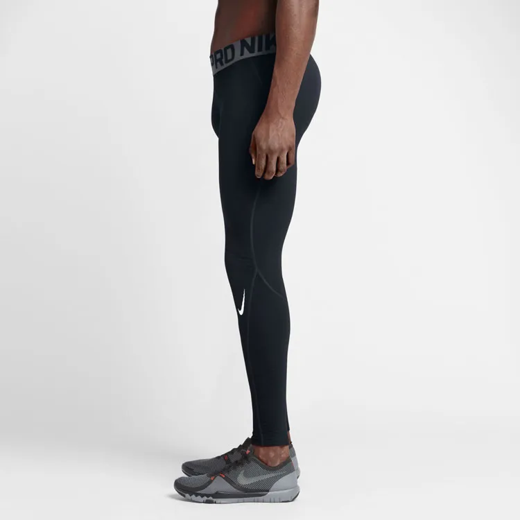 Nike Pro Warm Athletic Trousers Men's Black-4