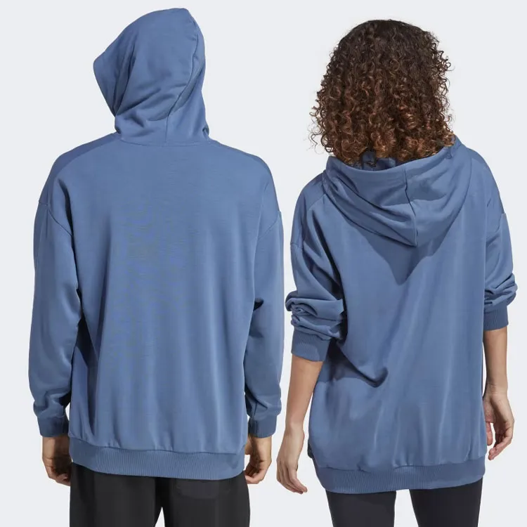 Adidas Terrex Large Logo Hoodie Sweatshirt Unisex Blue-2