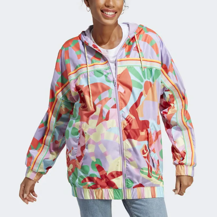 Adidas x FARM RIO Jackets Coats Women's Purple-1