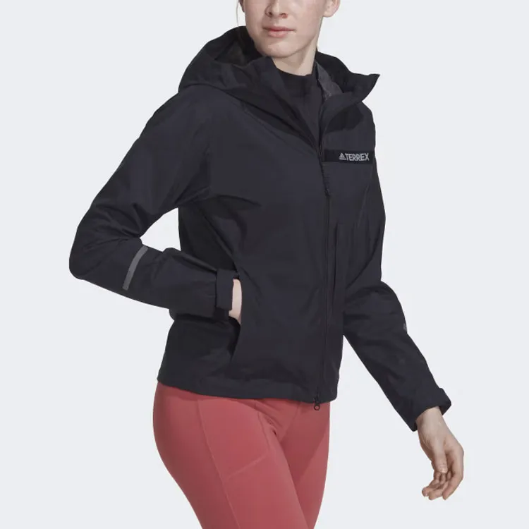 Adidas Terrex Multi Rain.Rdy 2.5-Layer Rain Jacket Jackets Coats Women's Black-3
