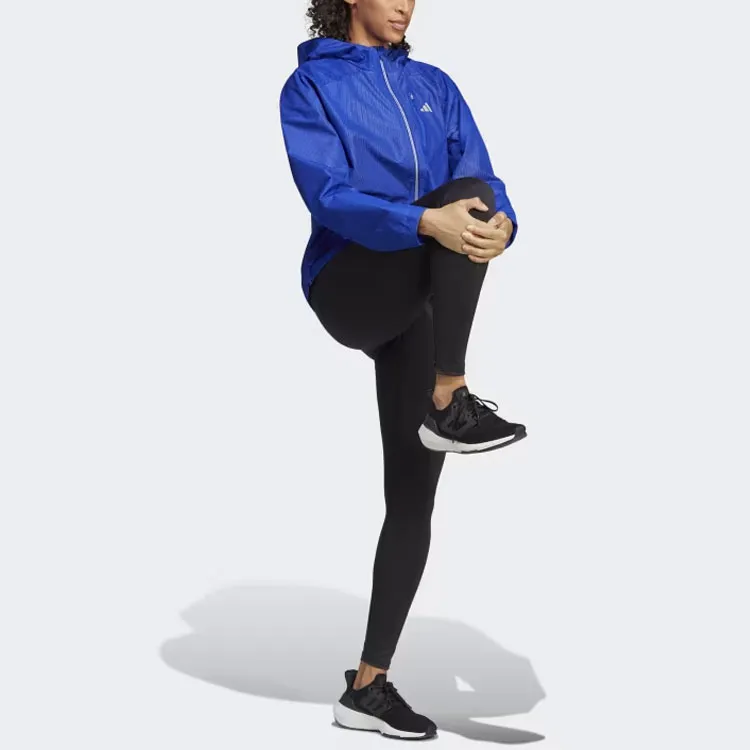 Adidas Adizero Running Jacket Jackets Coats Women's Dark Blue-3