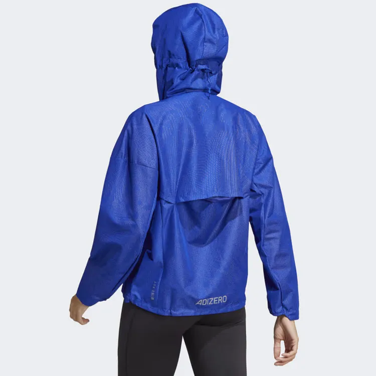 Adidas Adizero Running Jacket Jackets Coats Women's Dark Blue-2