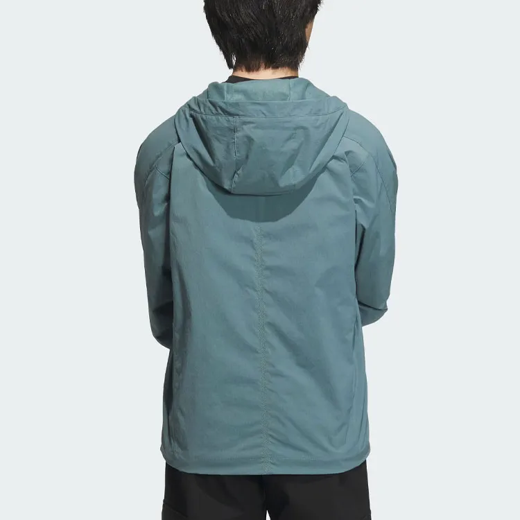 Adidas Wuji Series Wuji Warm Woven Jacket Jackets Coats Men's Mist Emerald-2