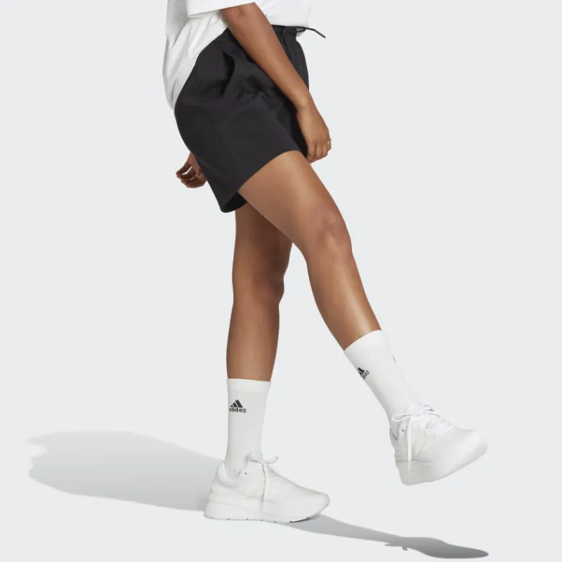 Adidas Future Icons Badge Of Sport Shorts Casual Shorts Women's Black-3