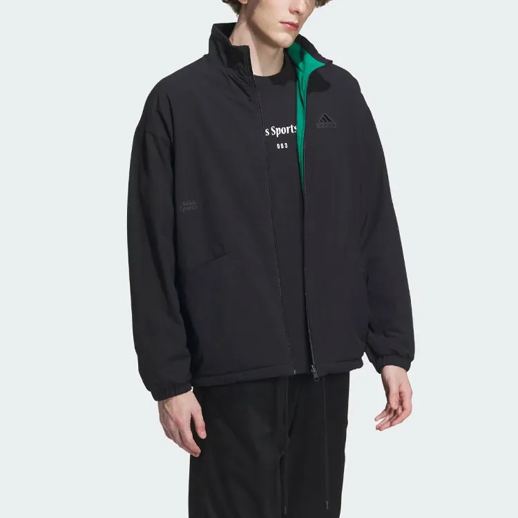 Adidas Reversible Jacket Jackets Coats Men's Black-2