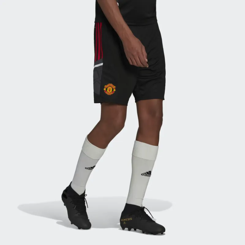 Adidas Manchester United Condivo 22 Training Shorts Soccer Shorts Men's Black-1