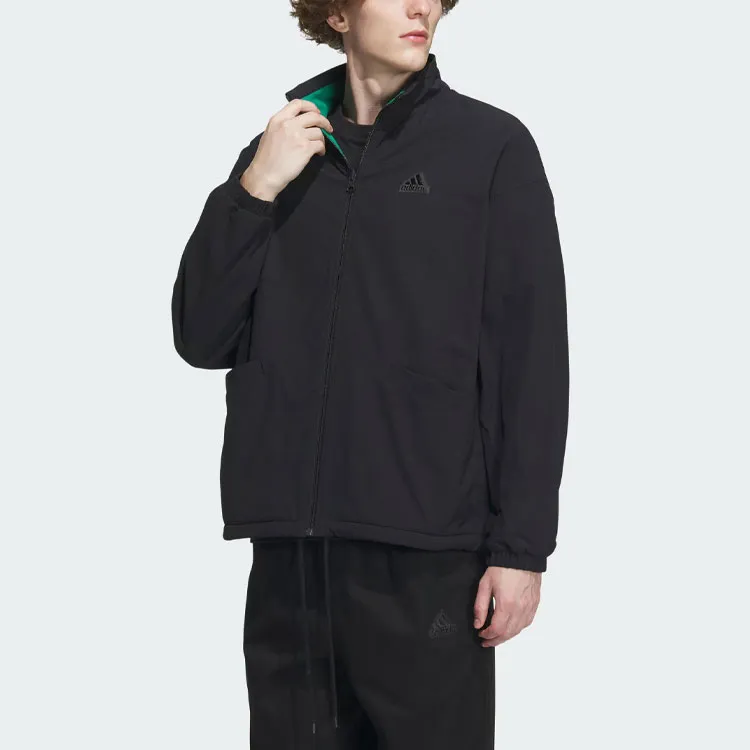 Adidas Reversible Jacket Jackets Coats Men's Black-4