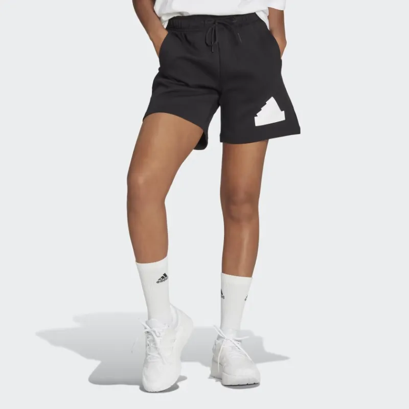 Adidas Future Icons Badge Of Sport Shorts Casual Shorts Women's Black-1
