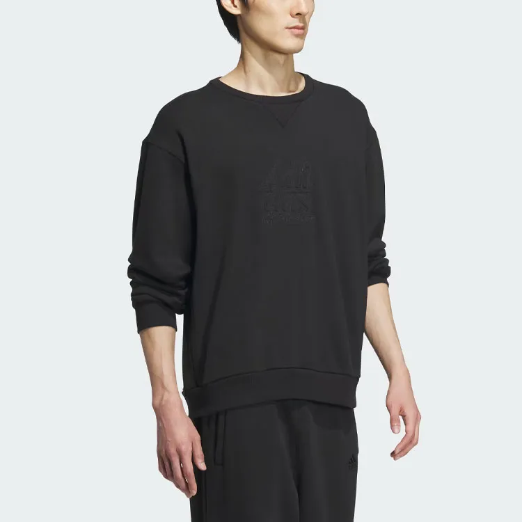Adidas Graphic Sweatshirt Sweatshirt Men's Black-2