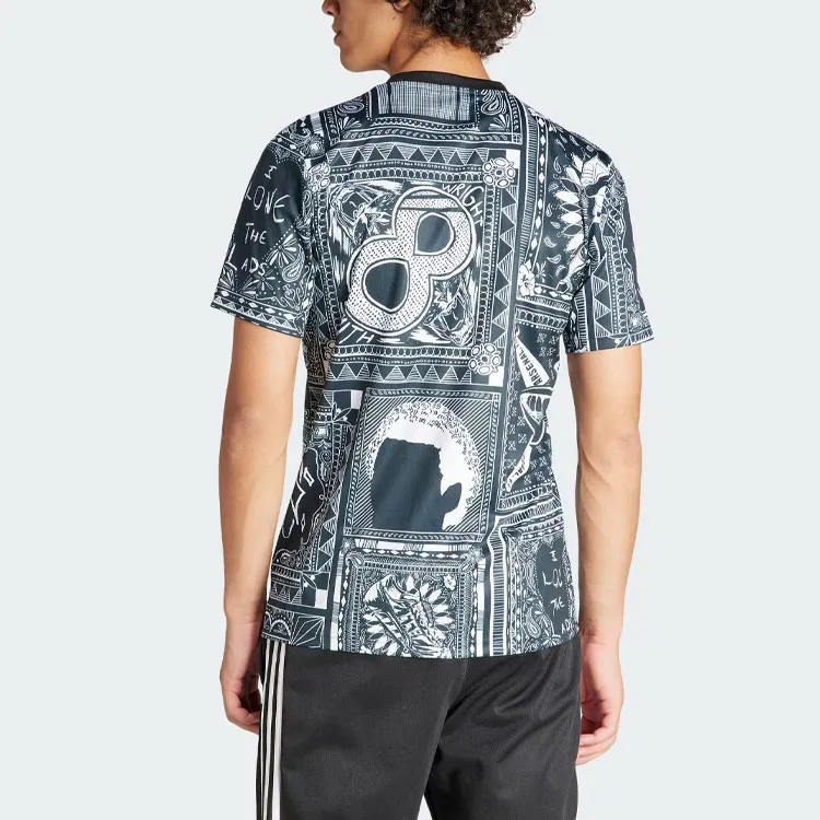 Adidas Free Shipping With AdiClub Arsenal Ian Wright Pre Match Jersey-2