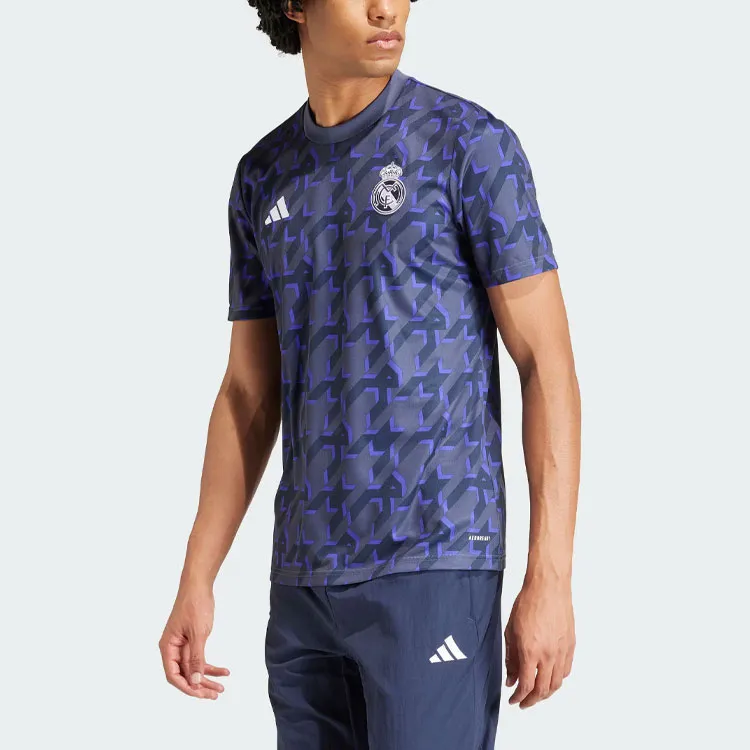 Adidas Free Shipping With AdiClub Real Madrid Pre Match Jersey-2
