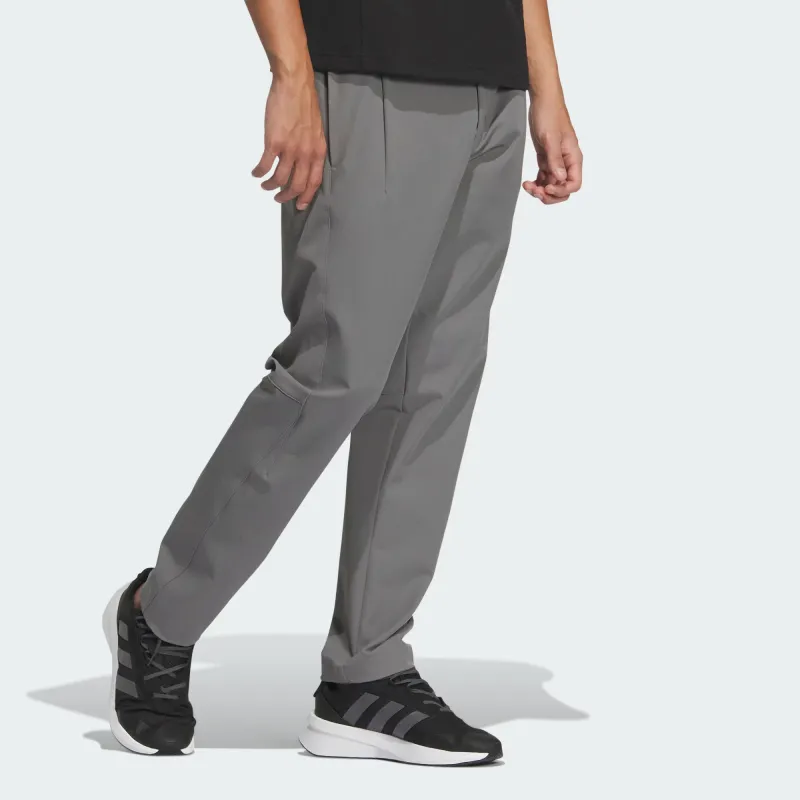 Adidas Wuji Series Wuji Stretch Pants Knitted Sports Pants Men's Gray-3