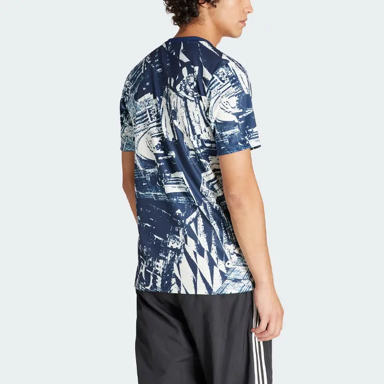 Adidas Fc Bayern Pre-Match Jersey Soccer Jerseys Men's Dark Indigo-3