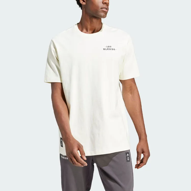 adidas Real Madrid Cultural Story Tee Beige-1