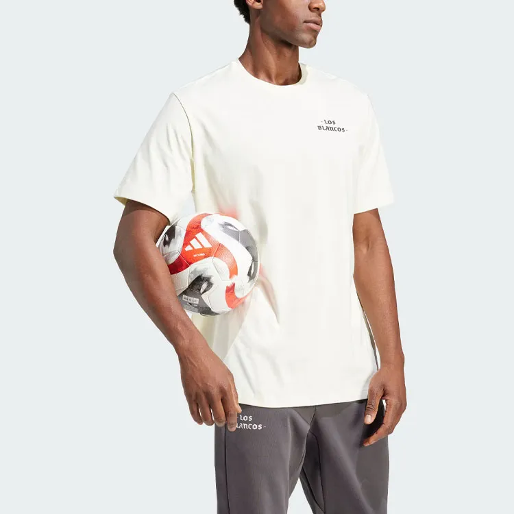 adidas Real Madrid Cultural Story Tee Beige-3