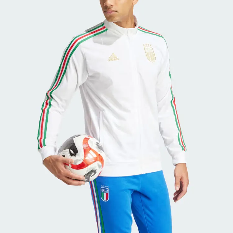 Adidas Italy Dna Track Top Jackets Coats Men's White-1