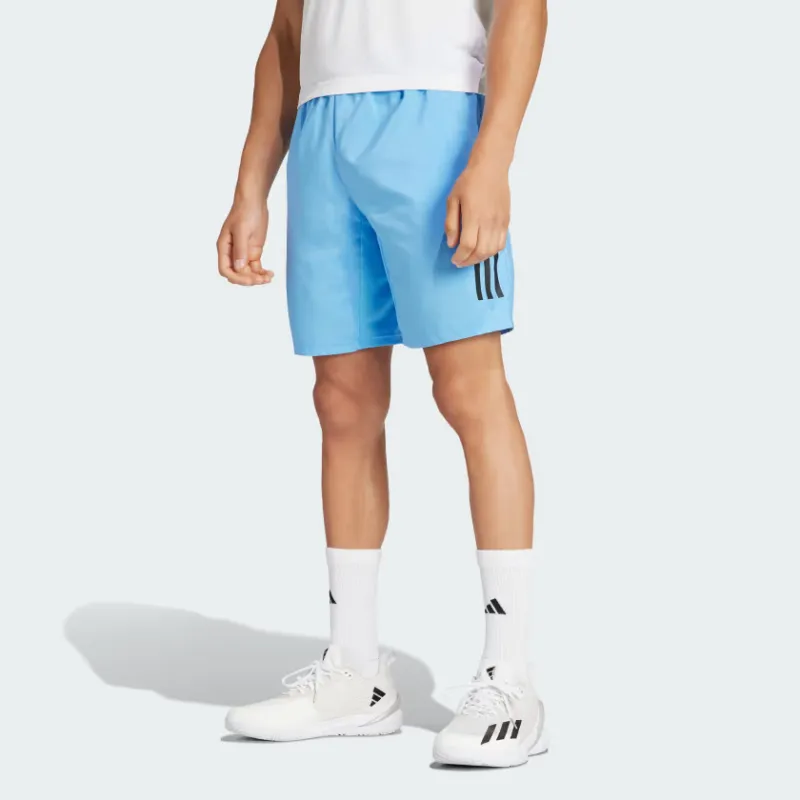 Adidas Club 3-Stripes Tennis Shorts Sports Shorts Men's Blue-1