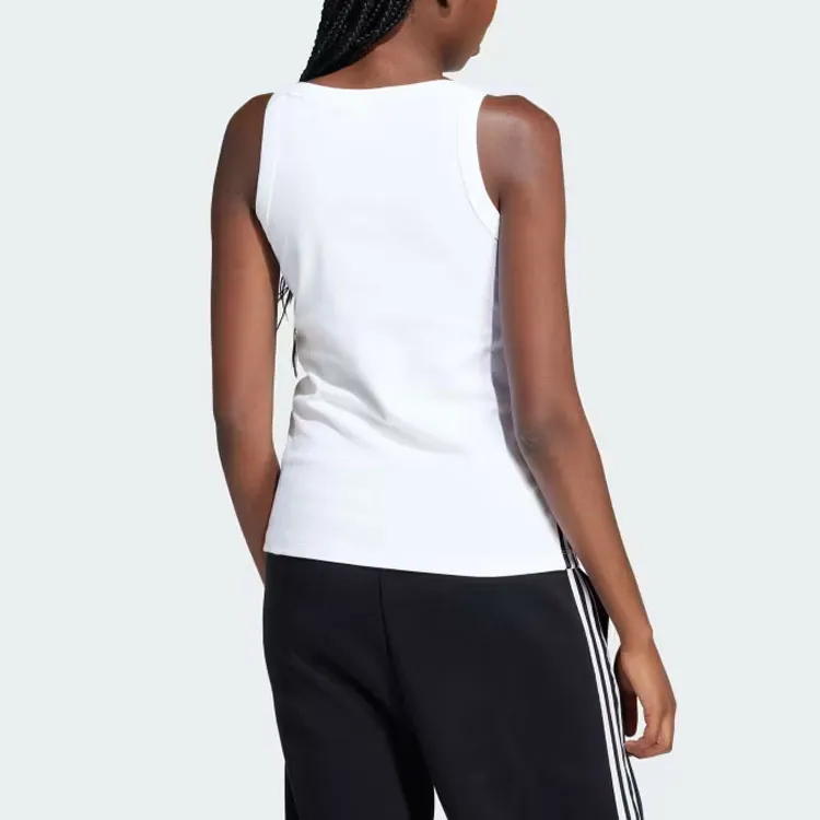 Adidas Originals 3 Stripes Tank Top Women's White-4