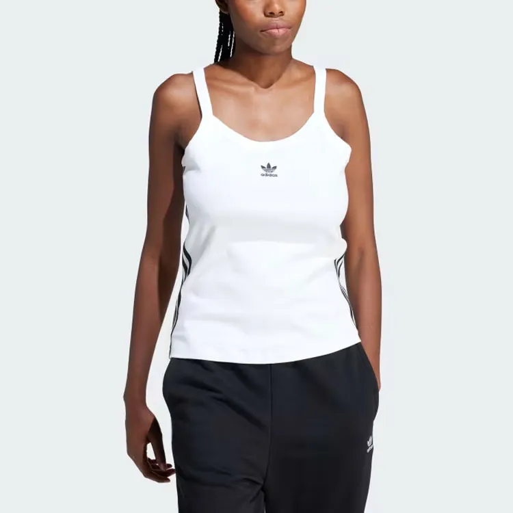 Adidas Originals 3 Stripes Tank Top Women's White-1