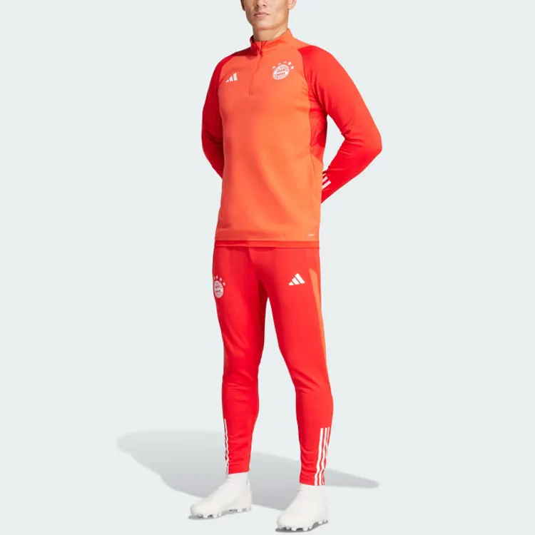 Adidas Fc Bayern Tiro 23 Training Pants Knitted Sweatpants Men's Red-4