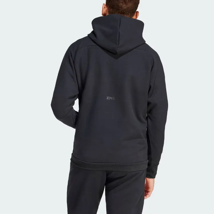 Adidas Z.N.E. SS24 True Healing Collection Hooded Track Jacket Jackets Coats Men's Black-2