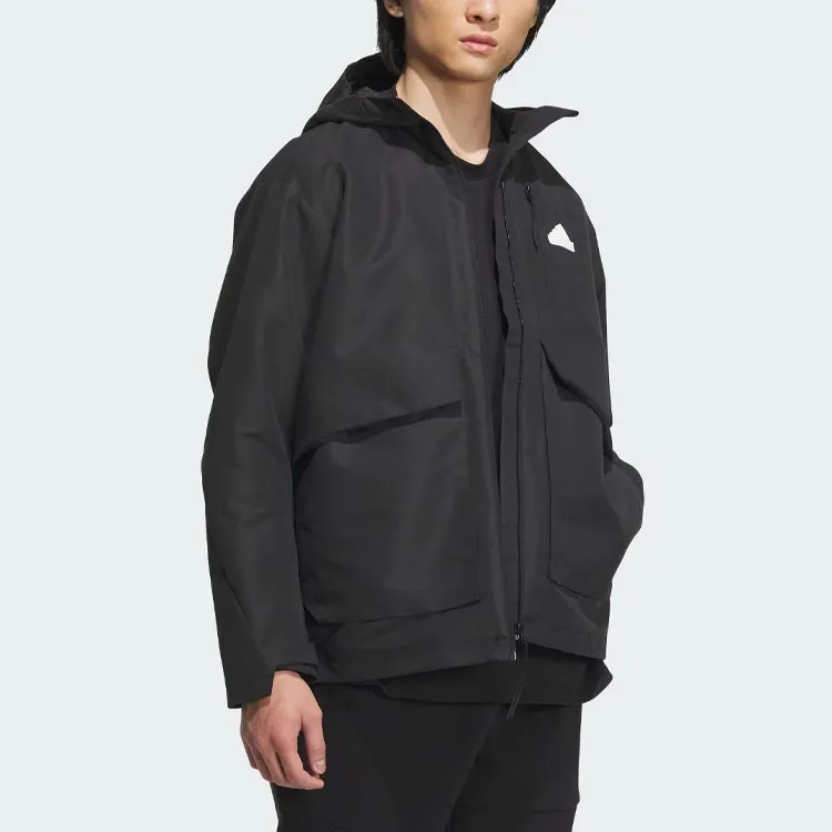 Adidas CITY ESCAPE Wind.Rdy City Escape Jacket Jackets Coats Men's Black-2