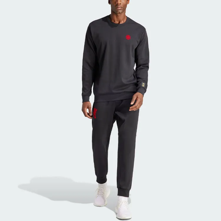 Adidas FW23 Sweatshirt Men's Black-4
