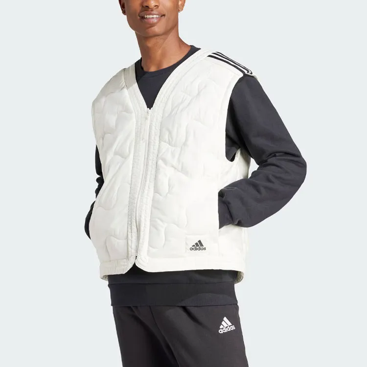 Adidas Nuganic Light Insulation Jacket Vest Men's Jade White-1