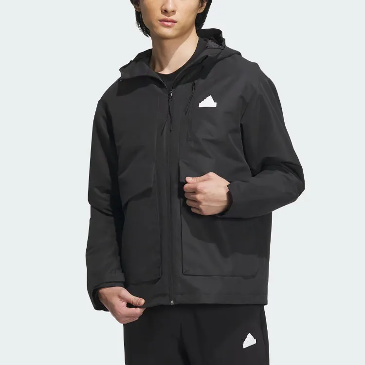 Adidas CITY ESCAPE Wind.Rdy City Escape Jacket Jackets Coats Men's Black-3