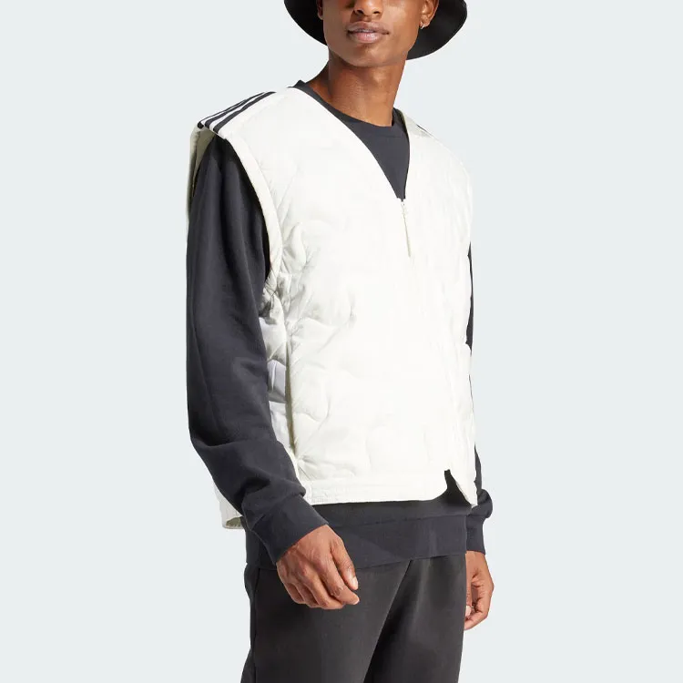 Adidas Nuganic Light Insulation Jacket Vest Men's Jade White-3