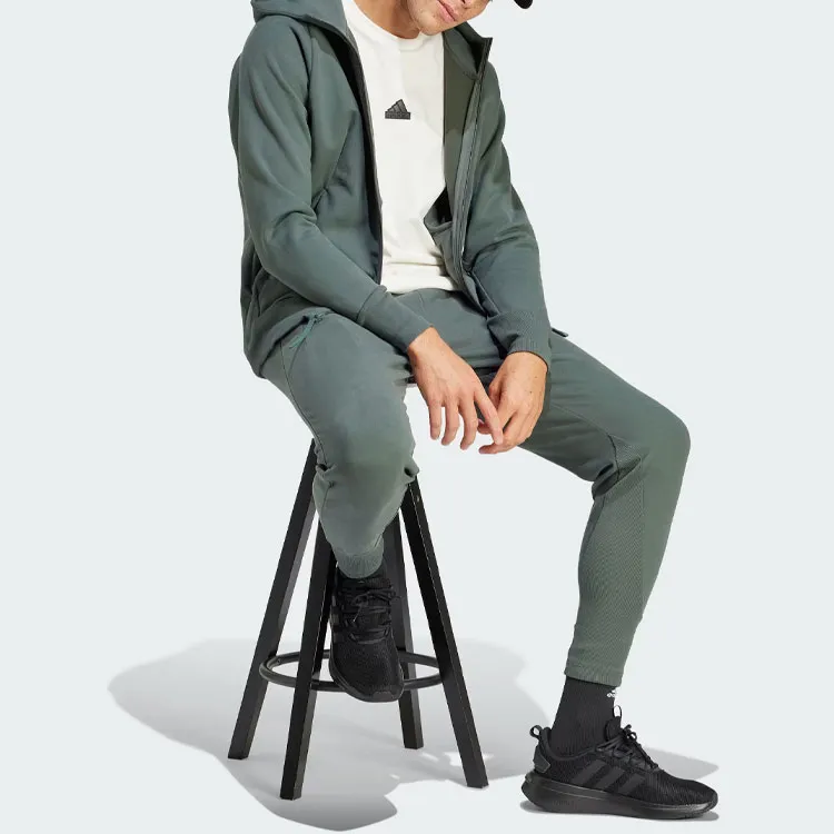 Adidas Z.N.E. SS24 True Healing Collection Hooded Track Jacket Jackets Coats Men's Ivy Green-3