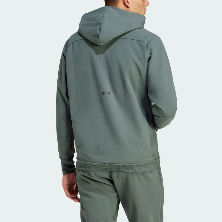 Adidas Z.N.E. SS24 True Healing Collection Hooded Track Jacket Jackets Coats Men's Ivy Green-2