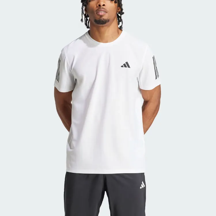 Adidas Free Shipping With AdiClub Own The Run Tee-1