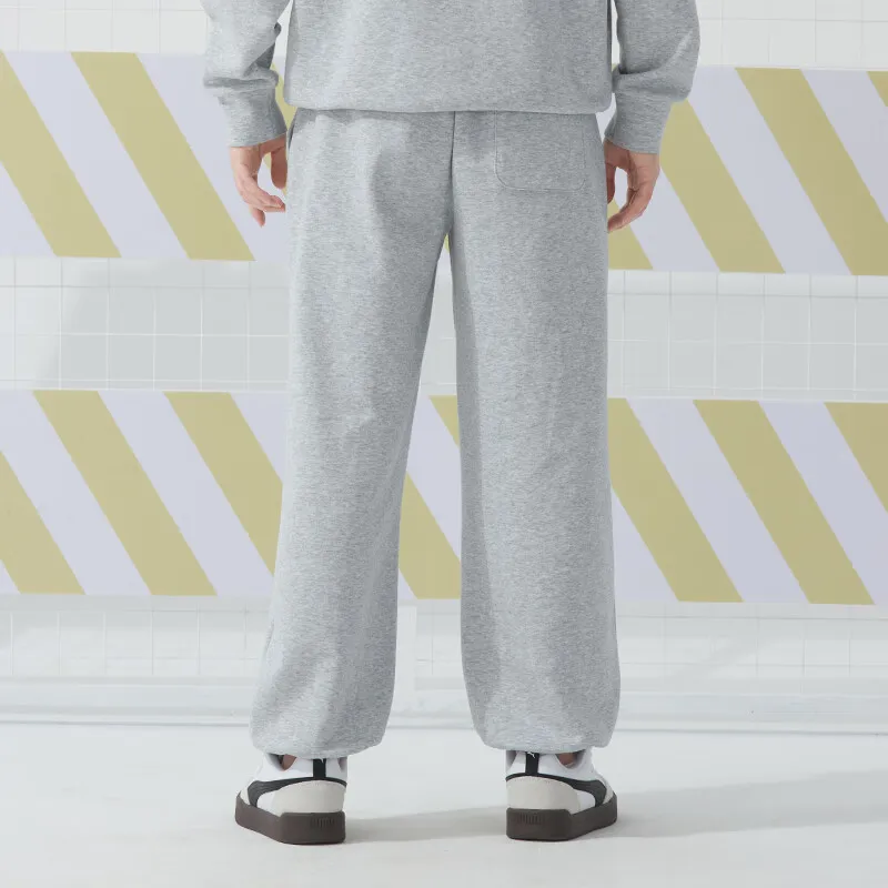 PUMA Knitted Sports Pants Unisex Gray-3