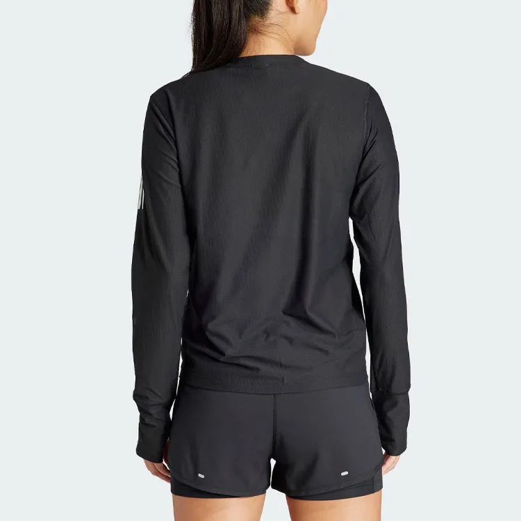 Adidas Free Shipping With AdiClub Own The Run Long Sleeve Tee-1