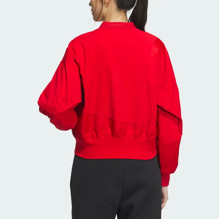 Adidas Year Of The Dragon CNY Series FW23 Jackets Coats Women's Light Scarlet-1