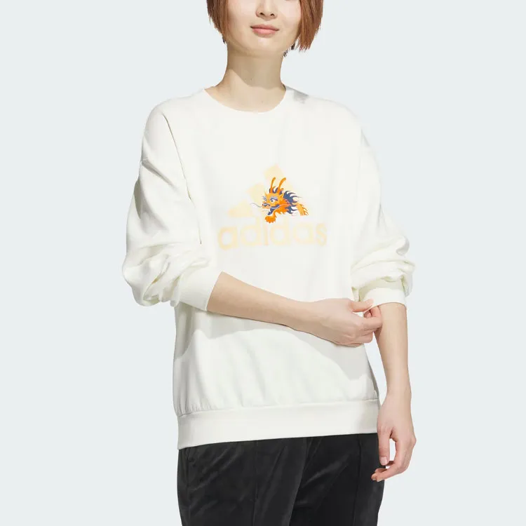 Adidas Dragon Year Sweatshirt Women's Jade White-1