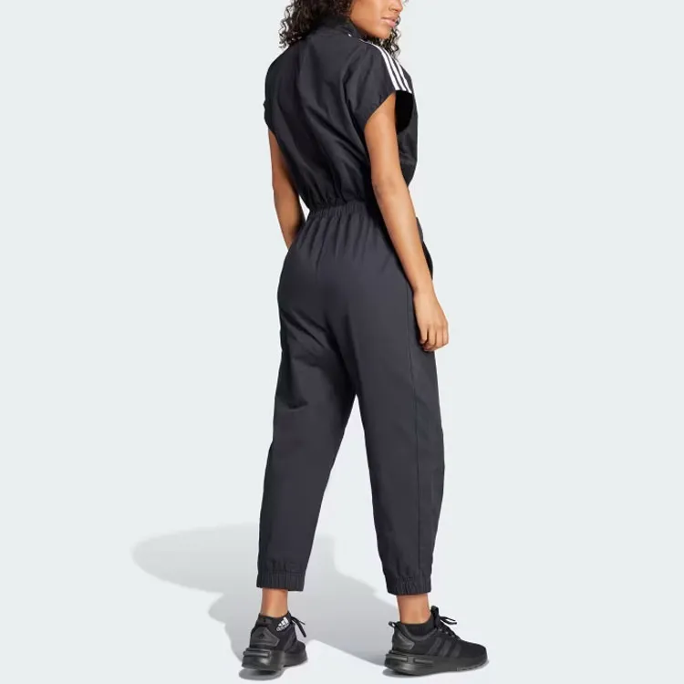 Adidas Tiro Woven Loose Jumpsuit Jumpsuit Women's Black-2
