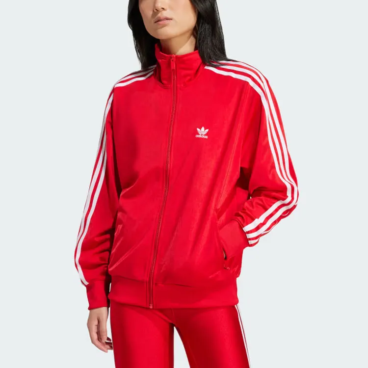adidas originals Adicolor Firebird Adicolor Classics Loose Firebird Track Top Red-1