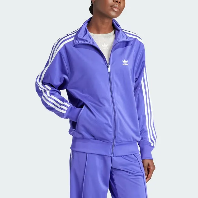 Adidas Originals ADICOLOR CLASSICS Adicolor Classics Loose Firebird Track Top Jackets & Coats Women's Purple-3