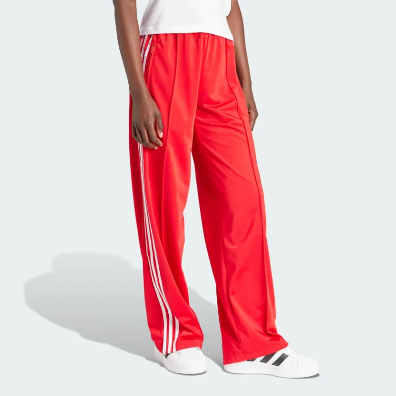 adidas originals Firebird Loose Track Tracksuit Bottoms Red-3