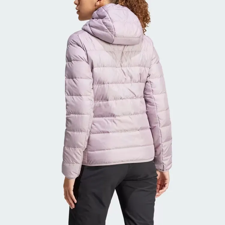 Adidas Terrex Multi Light Down Hooded Jacket Down Jacket Women's Purple-1